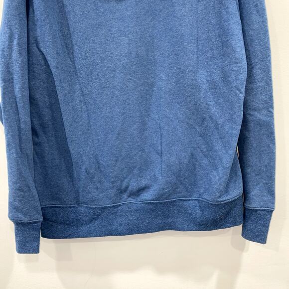 The North Face Blue Heather Pullover Hoodie Size M - Picture 7 of 8